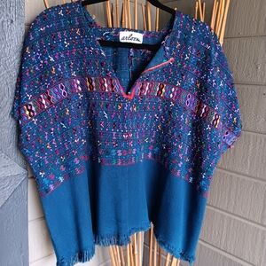 Arloom Texas Artisan Embroidered Blouse One Size Stunning